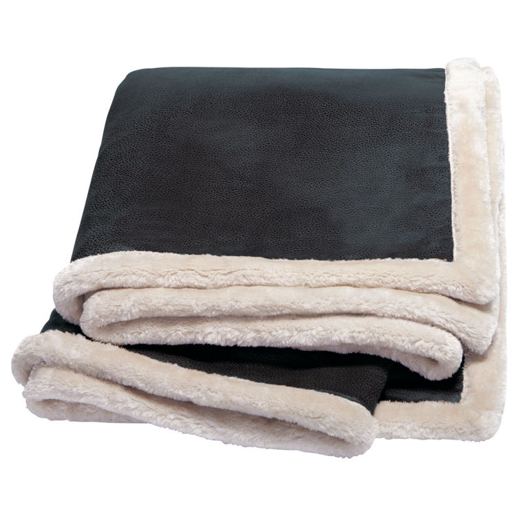 Picture of Kanata Faux Leather Throw