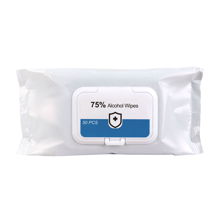Picture of 75% Alcohol Wet Wipes - 50PC Pack