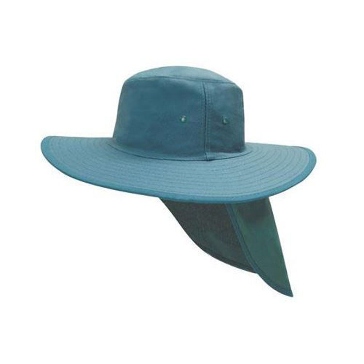 Picture of Canvas Sun Hat with Flap