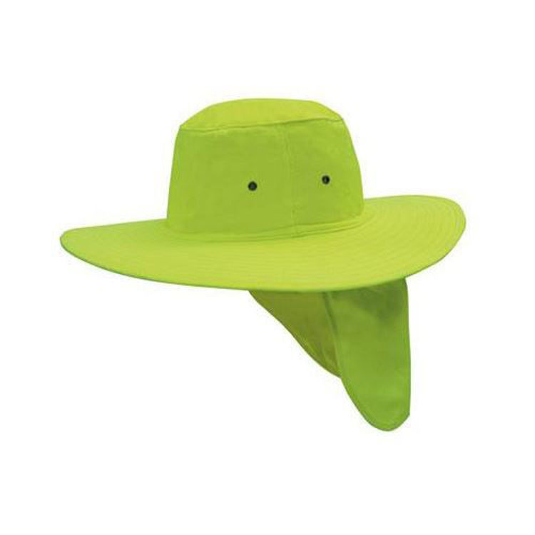 Picture of Canvas Sun Hat with Flap