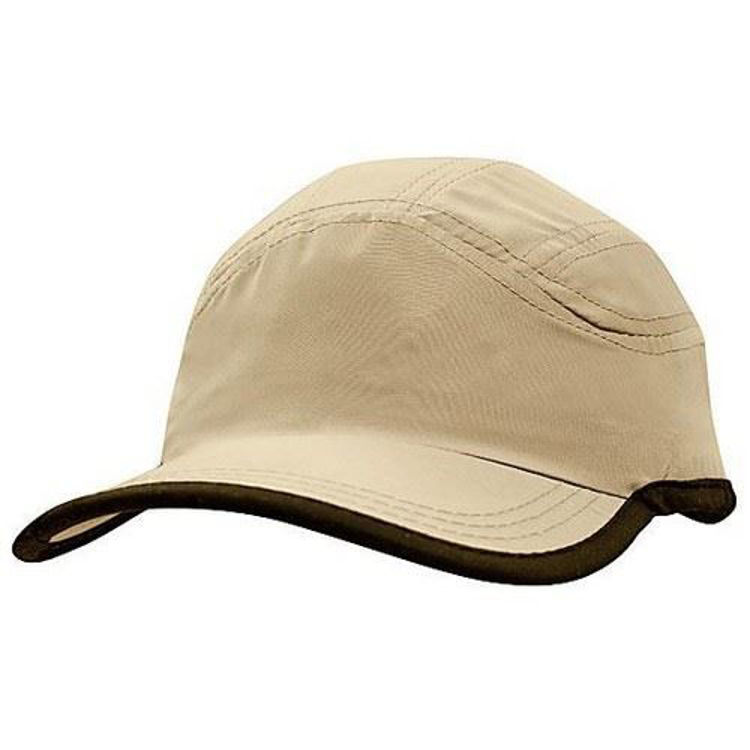 Picture of Microfibre Sports Cap with peak & crown trim