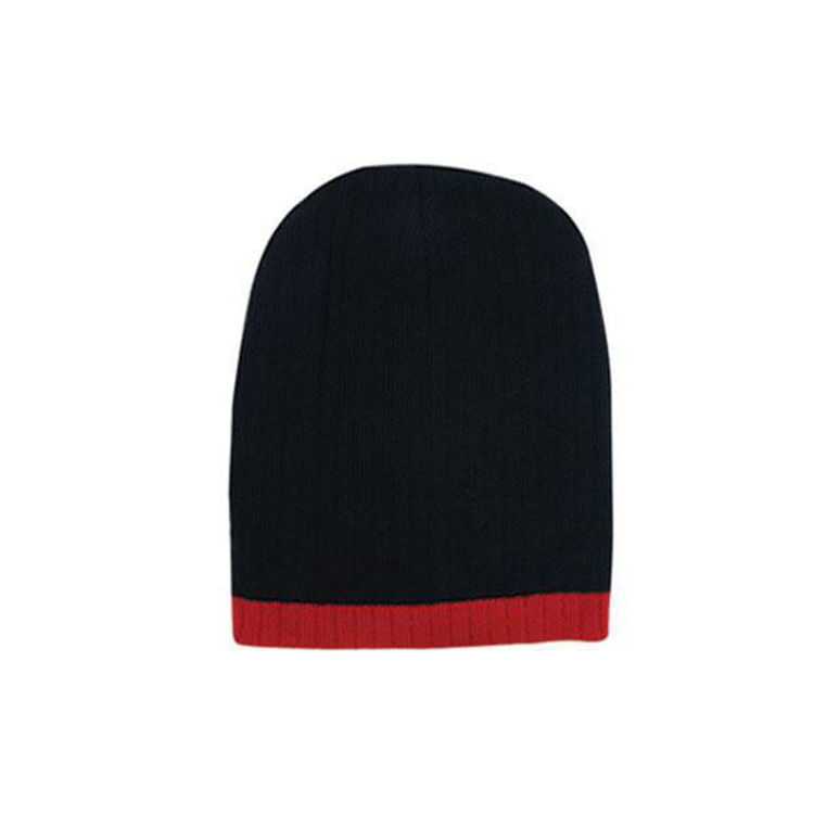 Picture of Two Tone Cable Knit Beanie