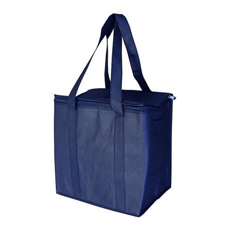 Picture of NON WOVER COOLER BAG WITH ZIPPED LID