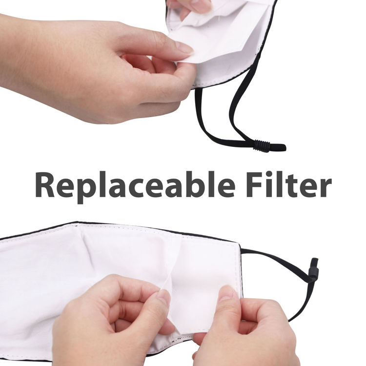 Picture of Reusable Face Mask With Filter (Pack of 20)