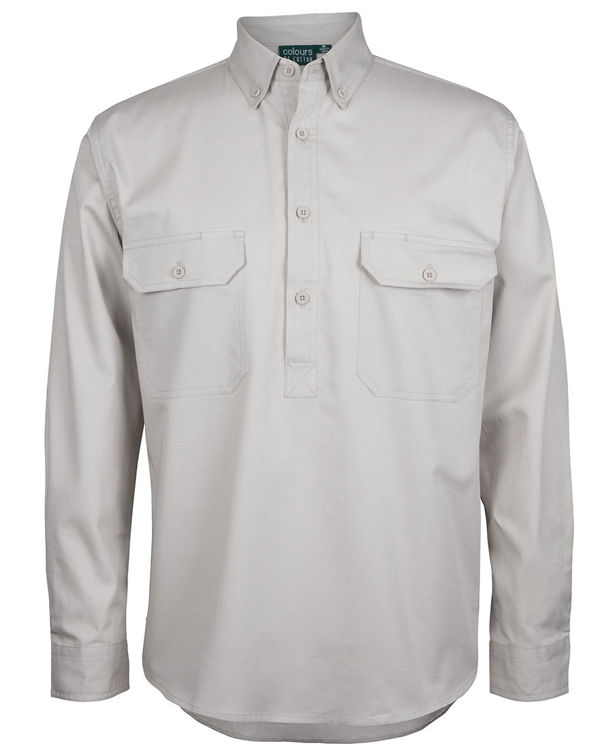 Picture of C OF C LONGREACH L/S CLOSE FRONT SHIRT