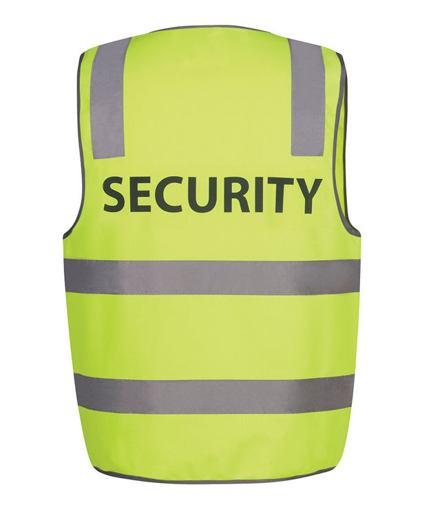 Picture of JB's HV (D+N) SAFETY VEST PRINT SECURITY