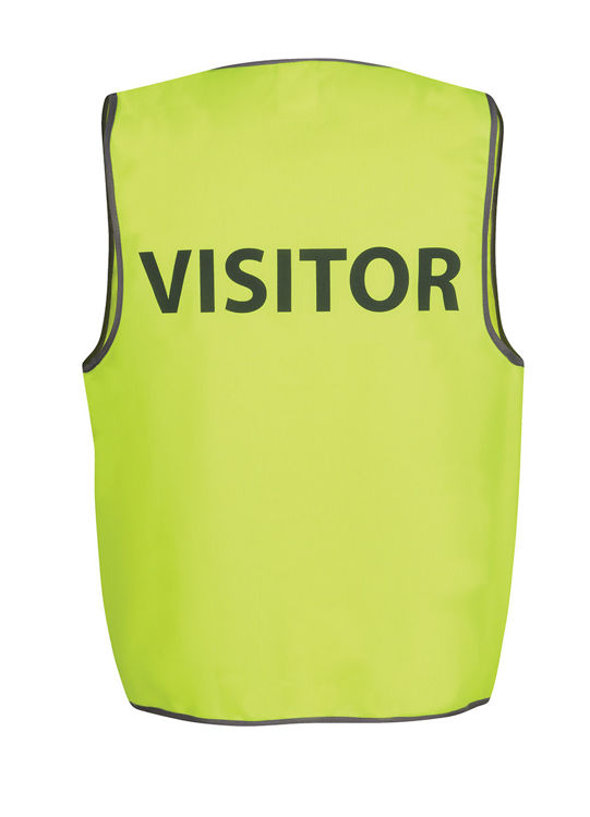 Picture of JB's HV SAFETY VEST PRINT VISITOR