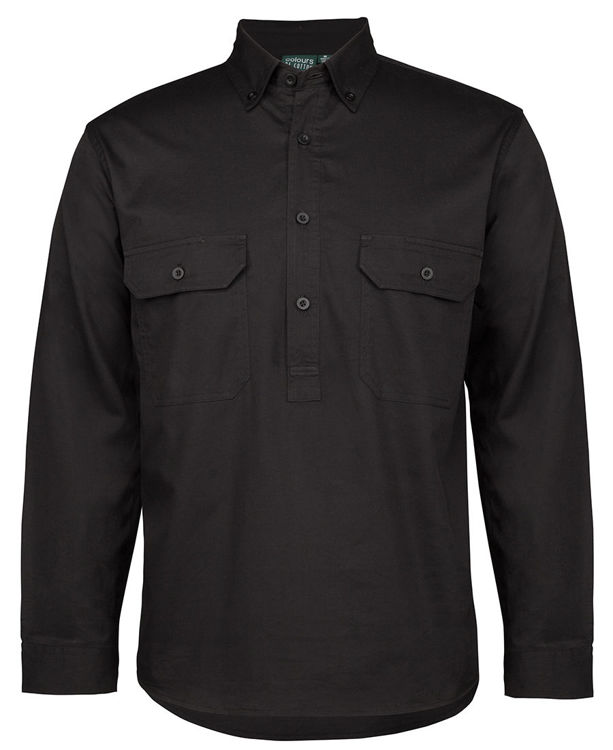 Picture of C OF C LONGREACH L/S CLOSE FRONT SHIRT