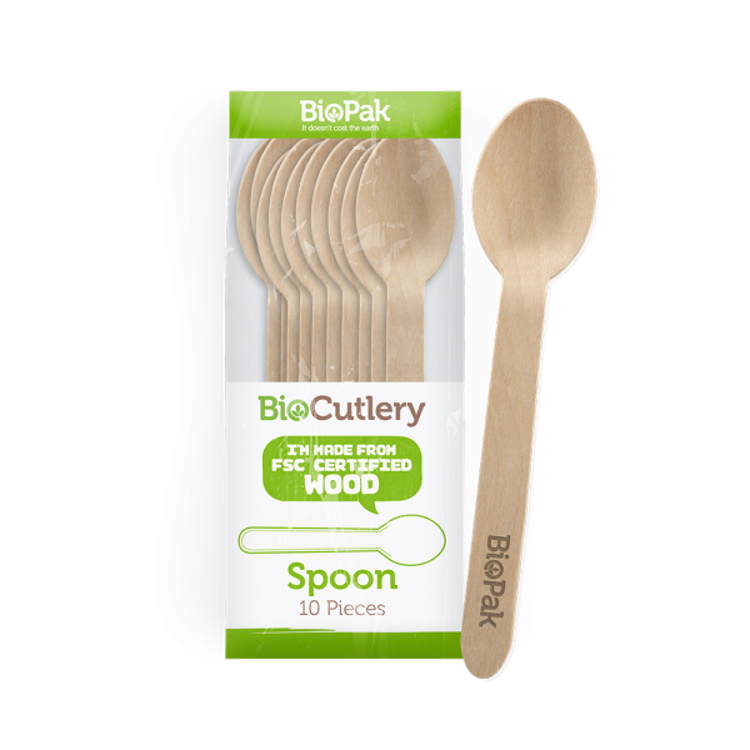 Picture of FSC Wooden Spoon (16cm) - 10pk