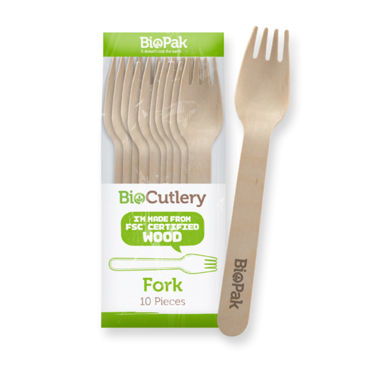 Picture of FSC Wooden Fork (16cm) - 10pk