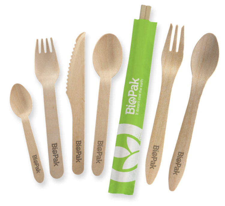 Picture of BioPak Wooden BioCutlery