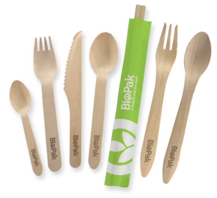 Picture of BioPak Wooden BioCutlery