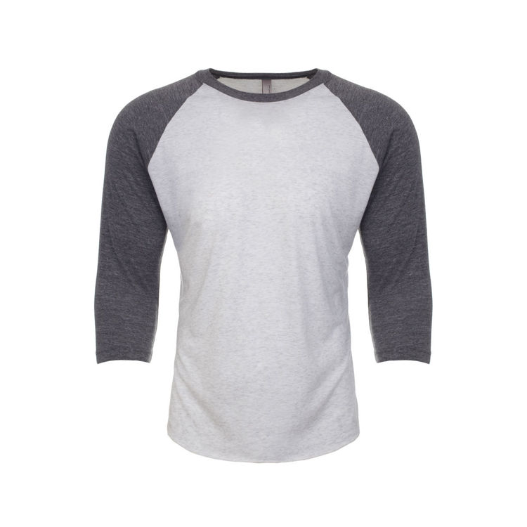 Picture of Unisex Tri-Blend 3/4 Raglan