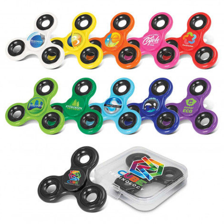 Picture of Fidget Spinner with Gift Case - Colour Match