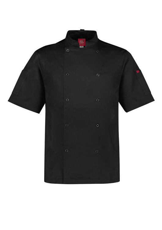 Picture of Zest Mens S/S Chef Jacket