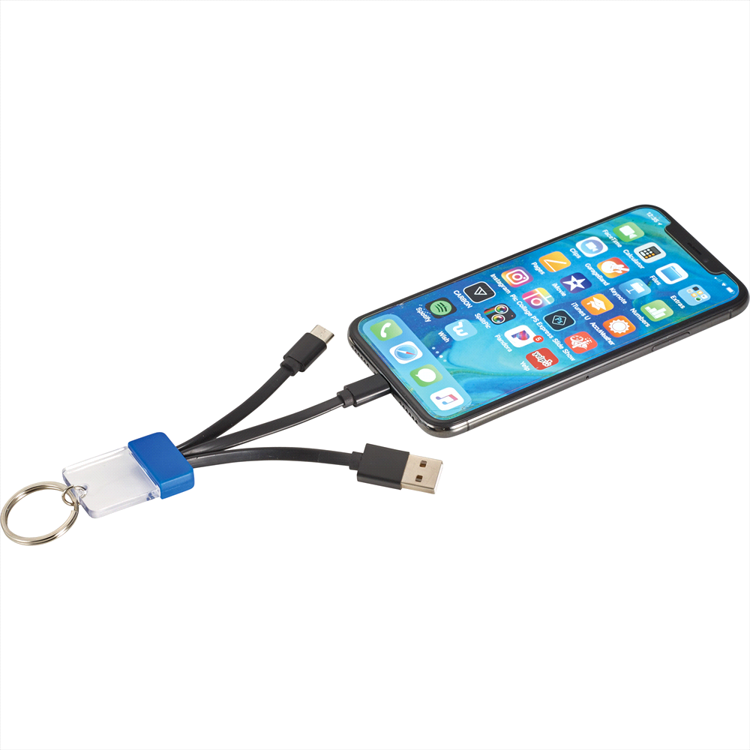 Picture of Dazzle 3-in-1 Light Up Charging Cable