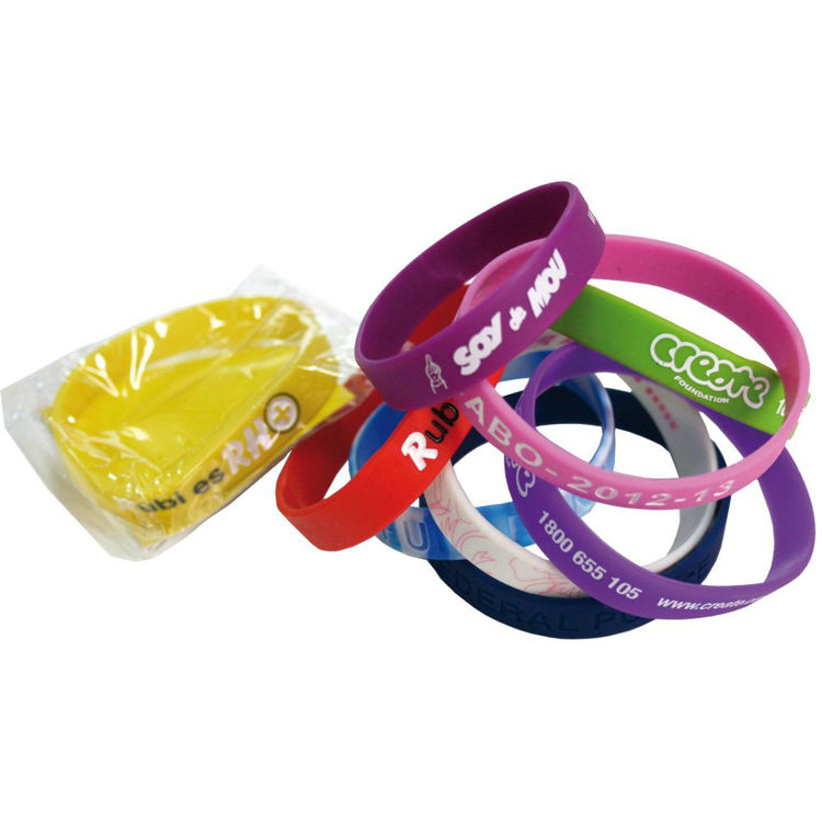 Picture of Standard 12mm Silicon Wristbands