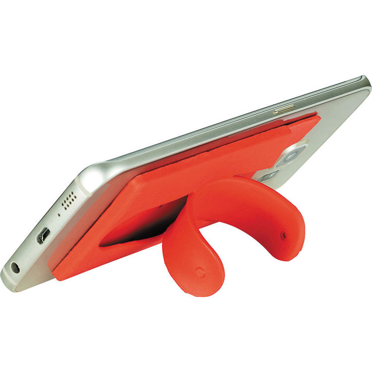 Picture of Silicone Phone Wallet with Stand