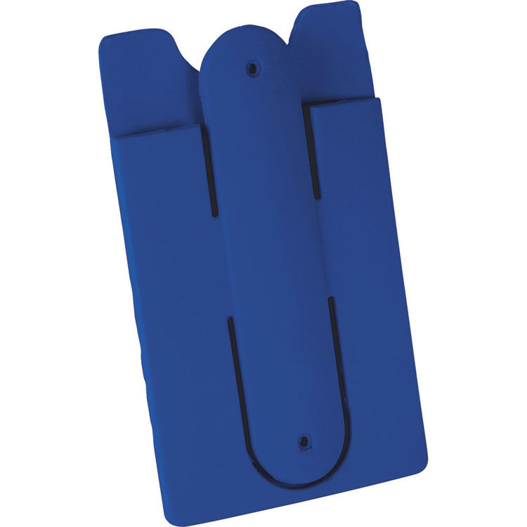 Picture of Silicone Phone Wallet with Stand