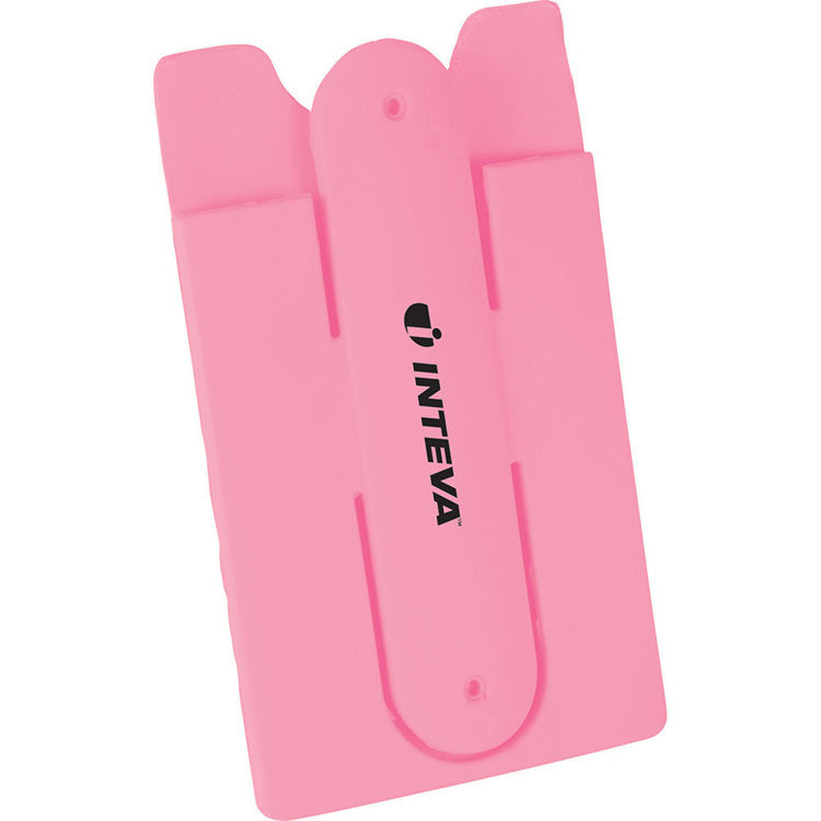 Picture of Silicone Phone Wallet with Stand