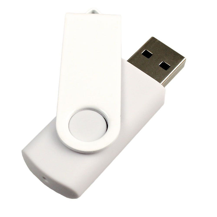 Picture of Rotate USB Lacquered Clip - 8GB