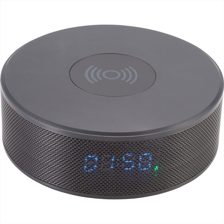 Picture of Bluetooth Speaker Clock w/Wireless Charging