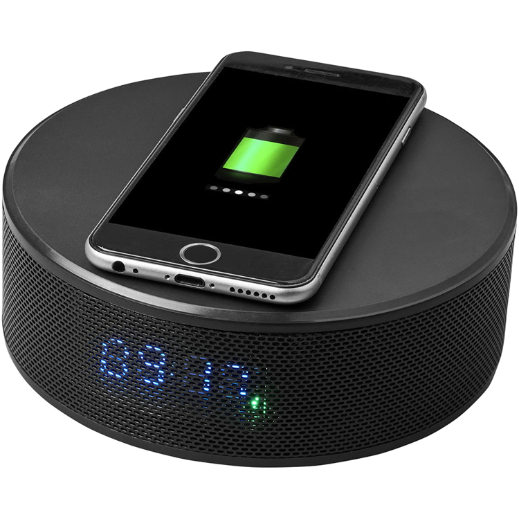 Picture of Bluetooth Speaker Clock w/Wireless Charging