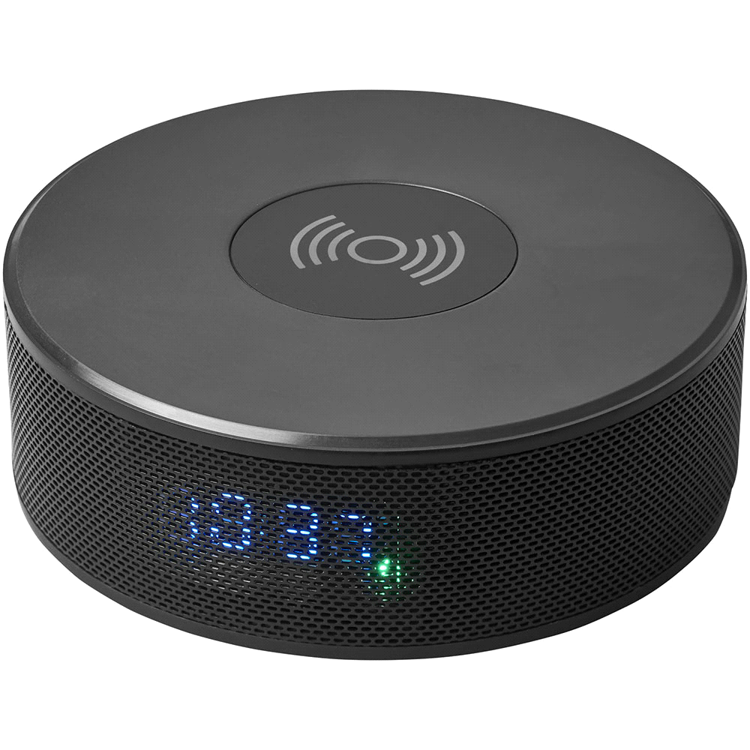 Picture of Bluetooth Speaker Clock w/Wireless Charging