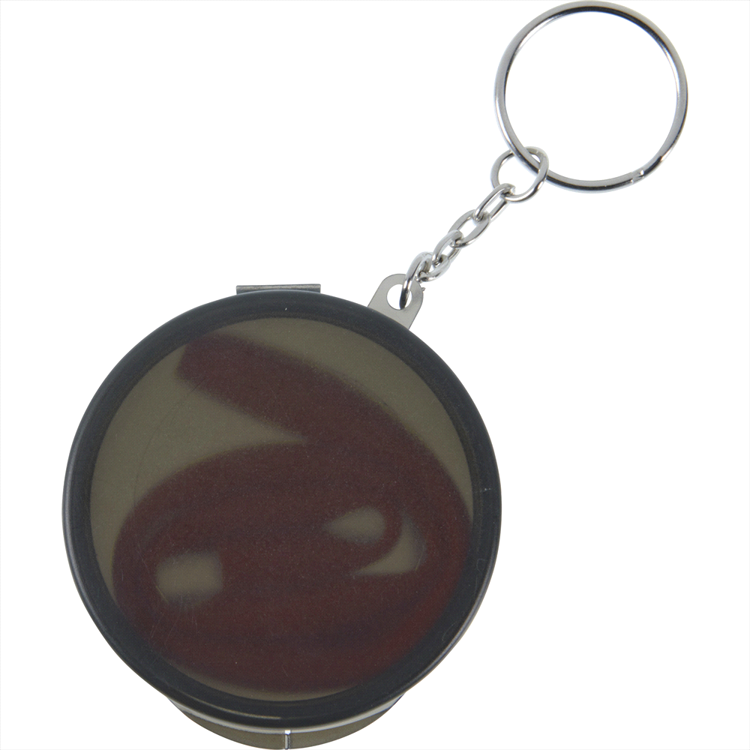 Picture of Reusable Silicone Straw Keychain