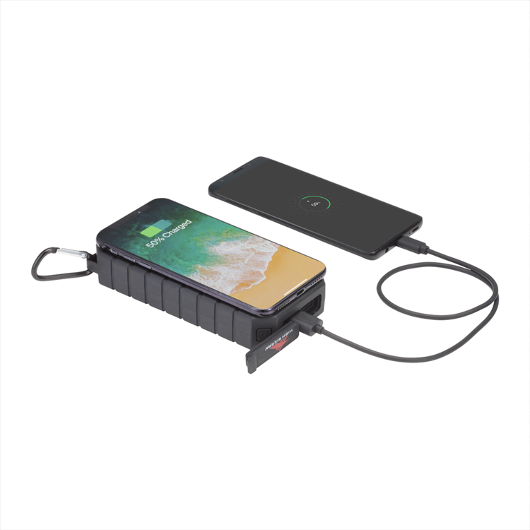 Picture of High Sierra® IPX 5 Solar Fast Wireless Power Bank