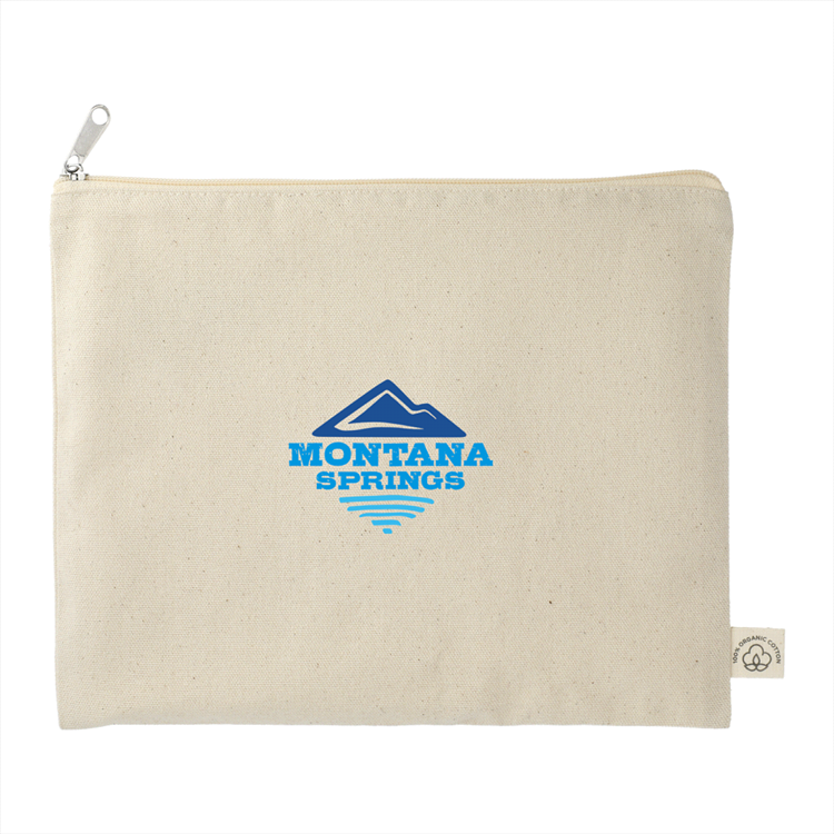 Picture of Organic Cotton Flat Travel Pouch