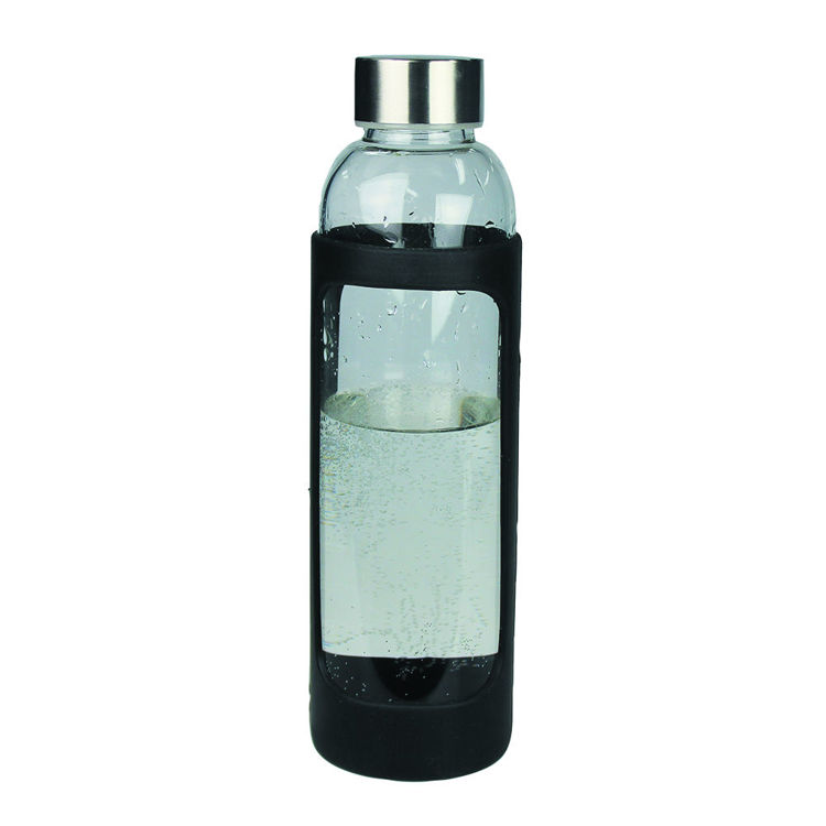 Picture of Glass Bottle with Silicone Cover 500ml