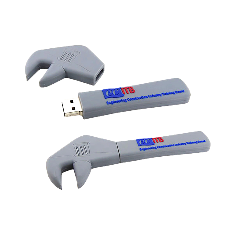 Picture of 2D Custom Shape USB Flash Drive - Factory Direct