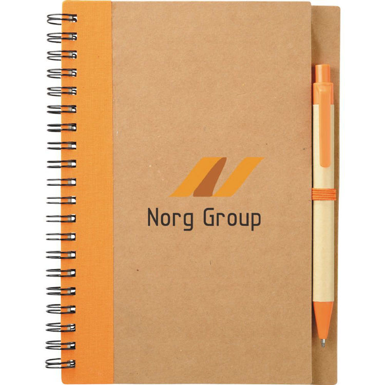 Picture of The Eco Spiral Notebook with Pen