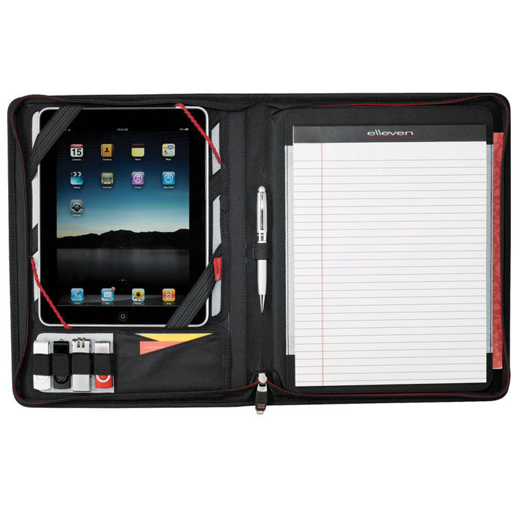 Picture of Elleven™ Large Zippered Padfolio