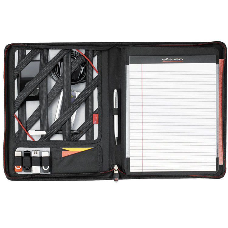 Picture of Elleven™ Large Zippered Padfolio