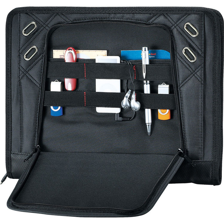 Picture of Elleven™ Large Zippered Padfolio