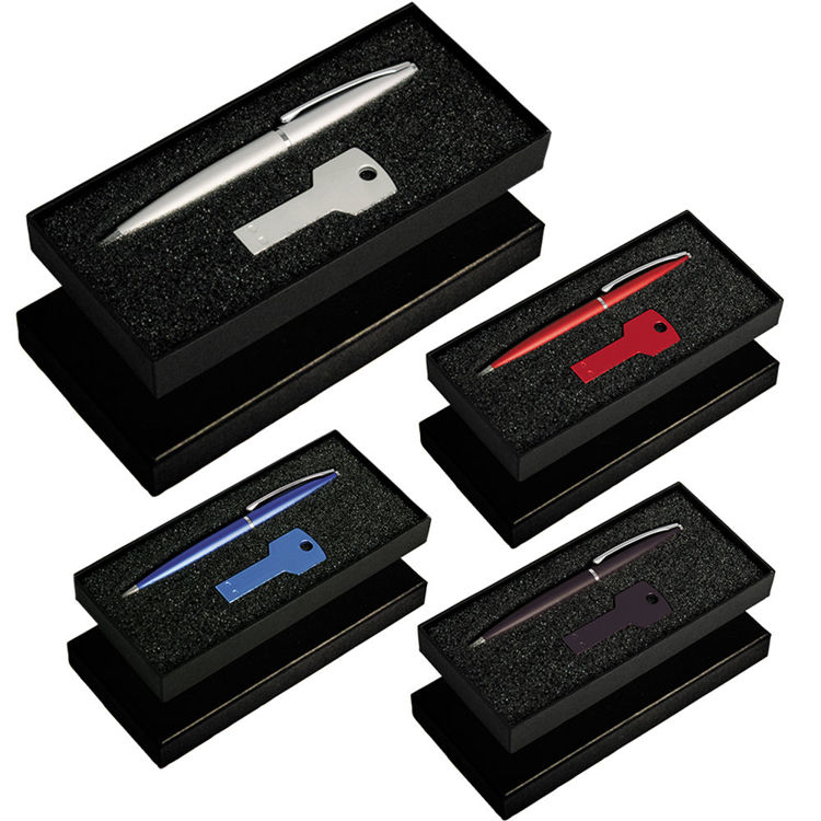 Picture of Gift Set with USB8011 Key USB & 627 Grobisen Pen