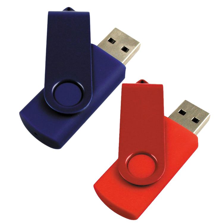 Picture of Rotate USB Lacquered Clip - 4GB
