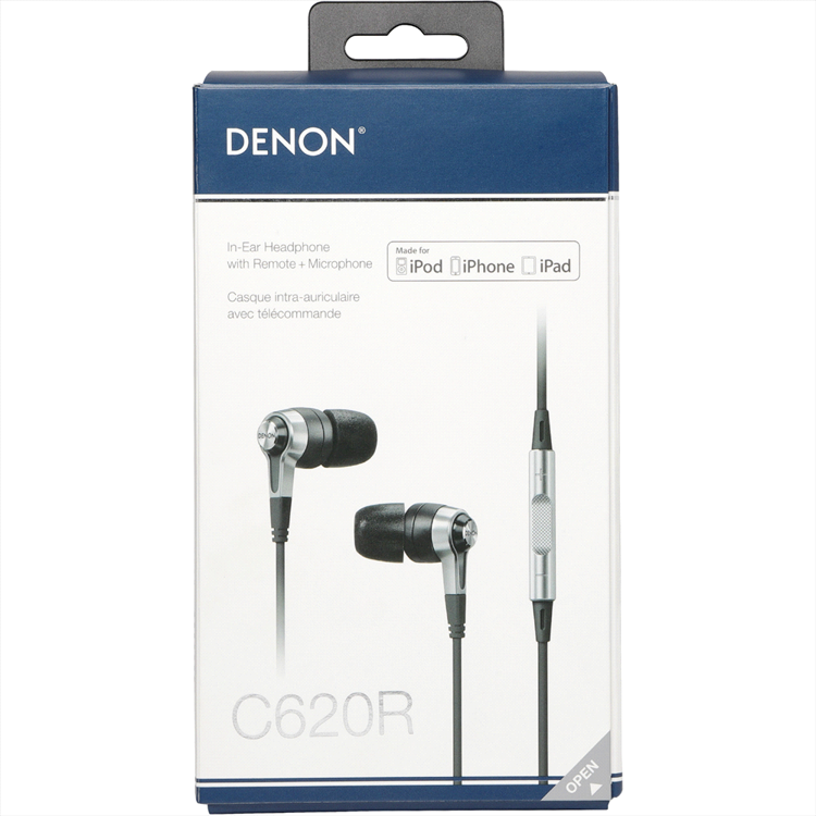Picture of Denon AH-C620R Wired Earbuds with Music Control