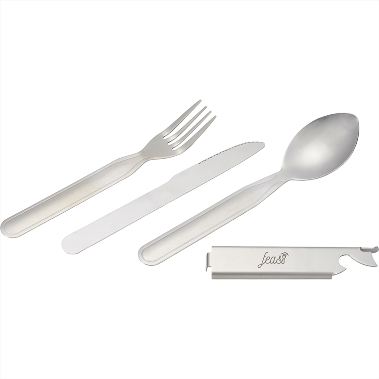 Picture of 3 Piece Metal Cutlery to Go