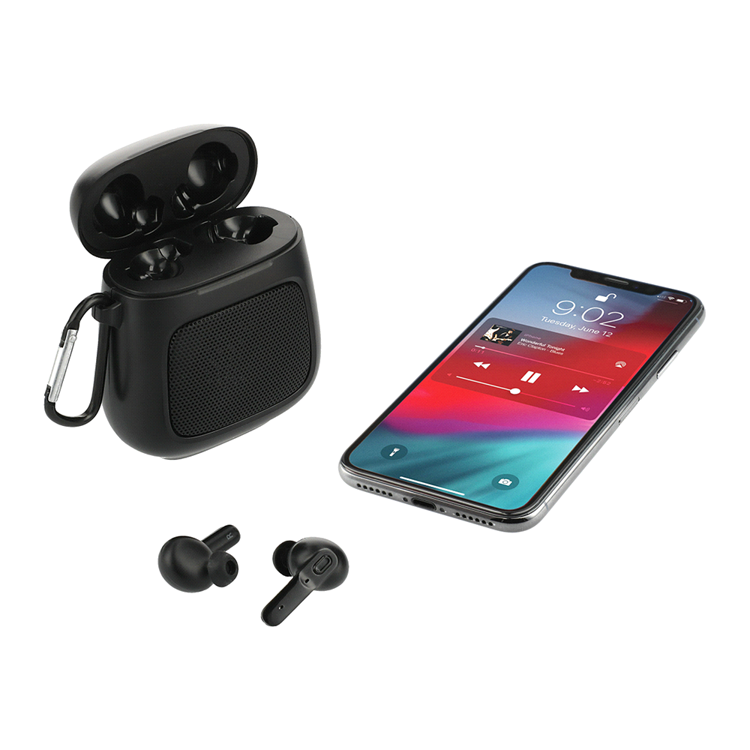 Picture of Remix Auto Pair True Wireless Earbuds and Speaker