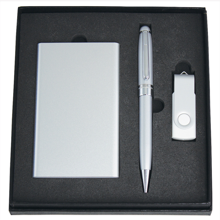 Picture of Powerbank, USB (4GB) and Pen Giftset