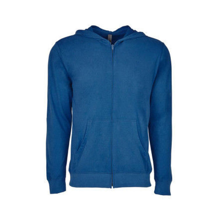 Picture of Unisex Sueded Zip Hoody