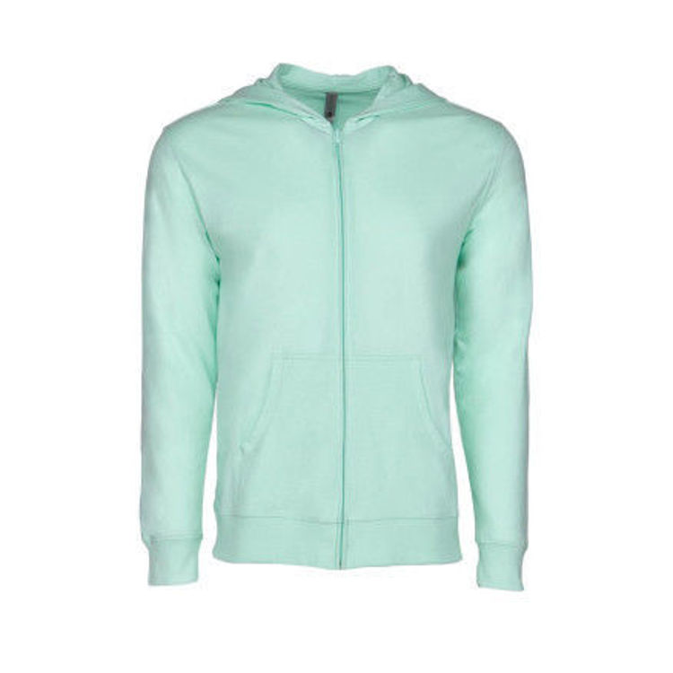 Picture of Unisex Sueded Zip Hoody