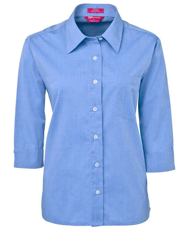 Picture of JB’S LADIES ORIGINAL 3/4 FINE CHAMBRAY SHIRT