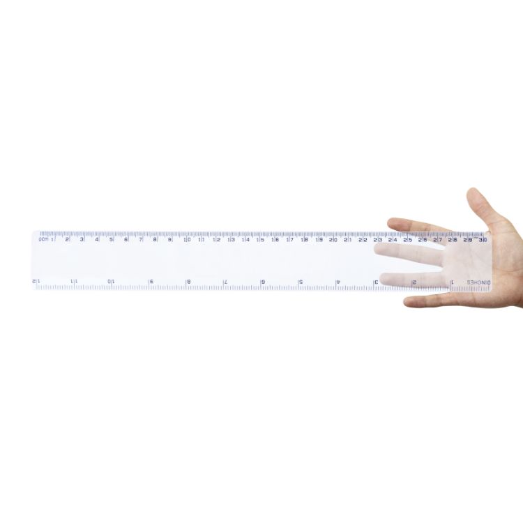 Picture of Transparent 30cm Ruler