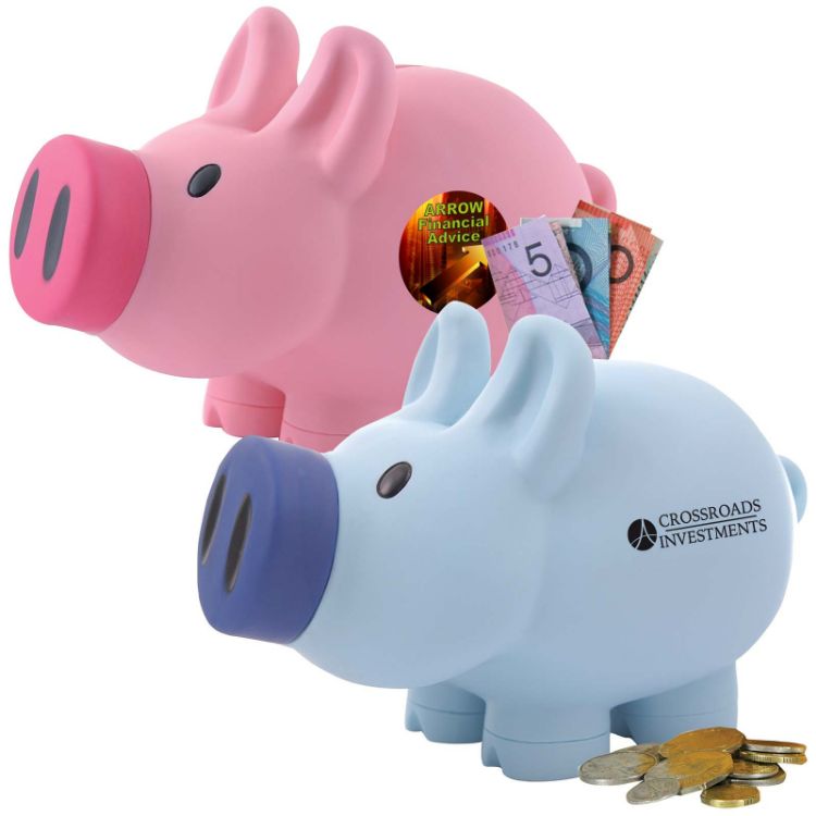 Picture of Priscilla / Patrick Pig Coin Bank