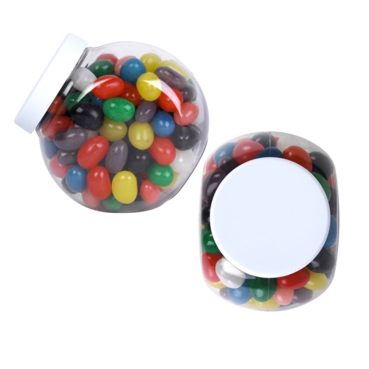Picture of Assorted Colour Mini Jelly Beans in Container