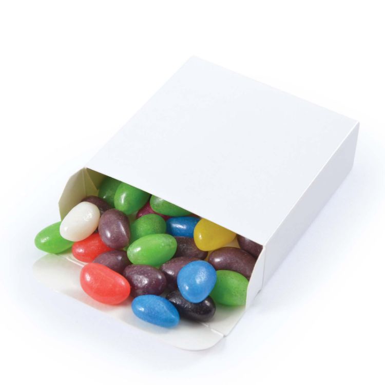 Picture of Assorted Colour Jelly Beans in 50g Box 